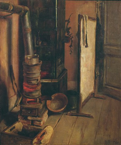 The Stove by Ferdinand Victor Eugene Delacroix